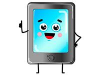 Раскраска планшет скачать и распечатать