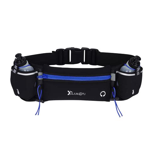 Sdjma Waist Bag Water Bottle Holders Lumbar Belt Hiking Walking