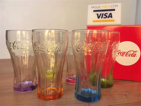 Set Vasos Coleccionables De Coca Cola Mona Y Emilio The Retro Vintage