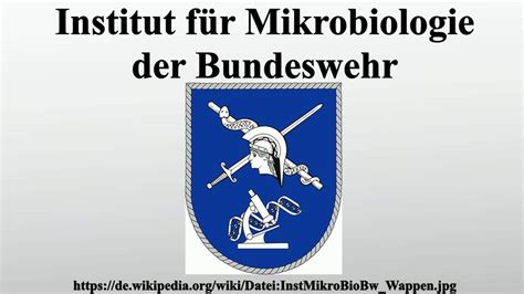 Institut F R Mikrobiologie Der Bundeswehr Youtube