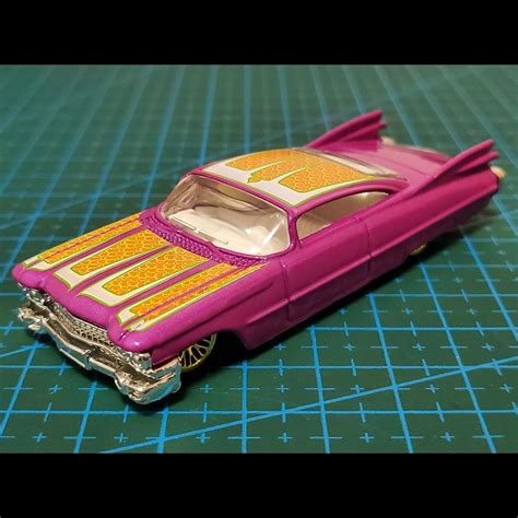 散裝 99 新 Hot Wheels Custom 59 Cadillac 合金 模型 玩具 跑車 Mattel 1 64 HotWheels HotWheel Wheel 1 64