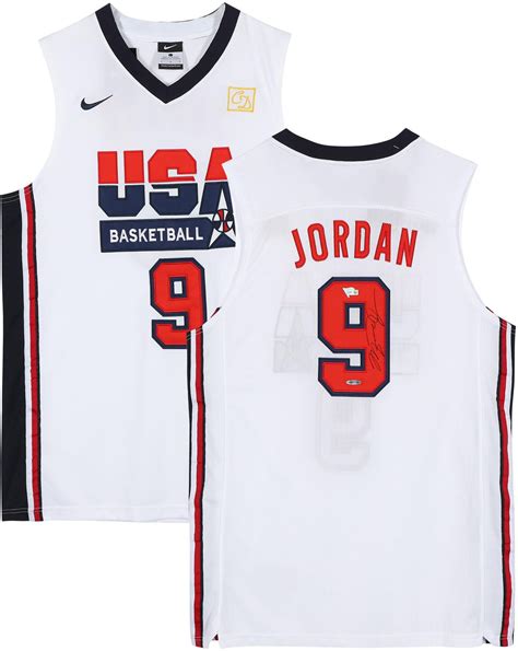 Fanatics Authentic - Michael Jordan Team USA Autographed White Jersey ...