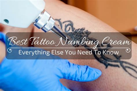 How To Find The Best Tattoo Numbing Cream And Everything Else You Need ...