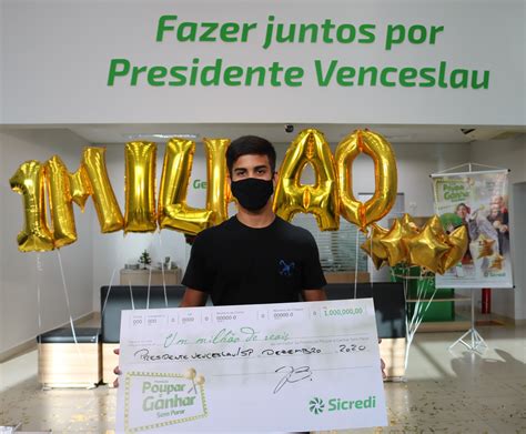 Campanha Do Sicredi Premia Associado De Presidente Venceslau SP R