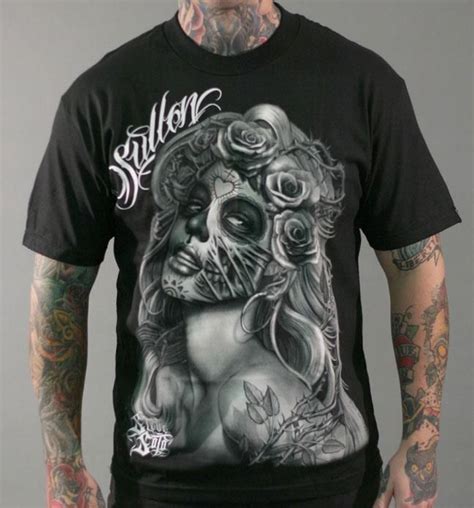 Sullen Clothing Tattoo T Shirts Skull Shirts Tee Shirts Cool Graphic