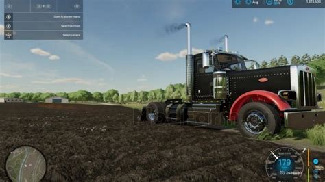 Мод Bones Peterbilt 389 heavy truck для Farming Simulator 2022