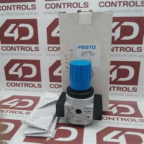 LR D MINI Festo Pressure Regulator 16 Bar 230 PSI 1 6Mpa