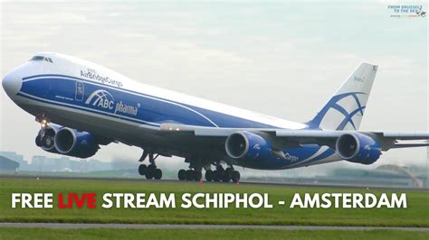 Planespotting Live From Schiphol Amsterdam Youtube