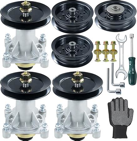 Amazon POSFLAG 3 Pack 587819701 Pre Greased Spindle Assembly Kit