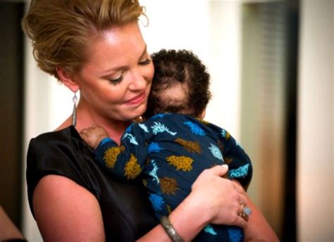 Katherine Heigl with her adopted son | Adoption awareness, Celebrities, Katherine heigl