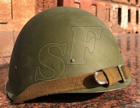 Soviet Helmet Ssh 40 From Red October Plant Wold War 2 Artifact