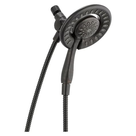 Delta In2ition 4 Spray 2 In 1 Hand Shower With Rain In Bronze The