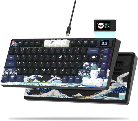 XVX S-K80 75% Keyboard with Color OLED Display India | Ubuy