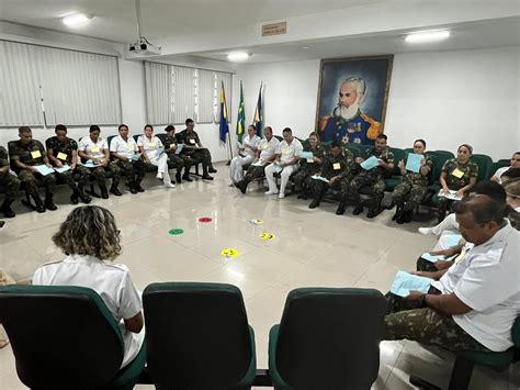 Hospital De Guarnição De Porto Velho Promove Dinâmica Entre Militares