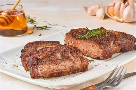 Rib Eye Marinado en Ajo con Miel Recetas Nestlé