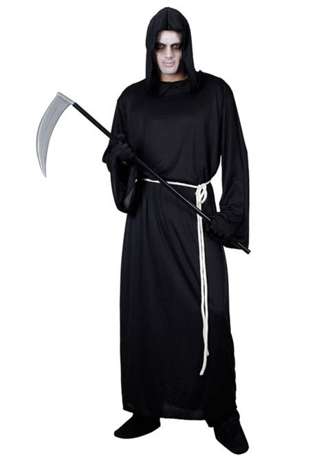 Adult Halloween Grim Reaper Robe Costume Hm 5516 Struts Party