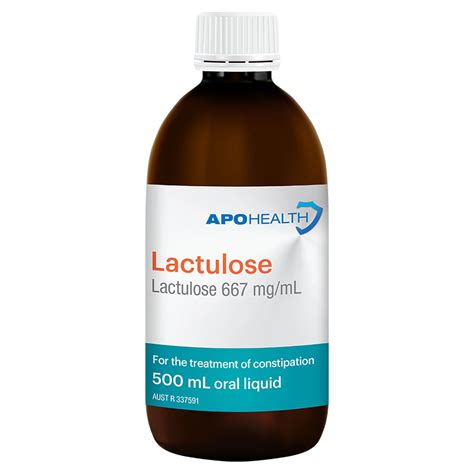 Apohealth Lactulose Oral Liquid 500ml Healthylife