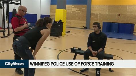 Use Of Force Training With Winnipeg Police