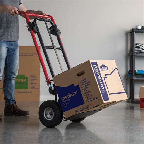 Shop Lowe's Moving Box and 4-Wheel Steel Convertible Hand Truck 800-lb