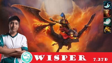 DOTA 2 Bc Wisper The BATRIDER OFFLANE 7 27D YouTube