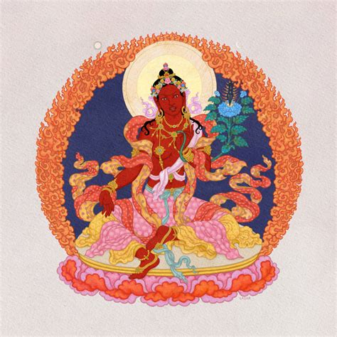 Buddhist Deities Original Fine Art Paintings and Prints by Lasha Mutual ...