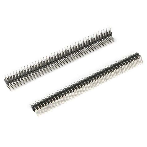 1 40P 2 40P 2mm Single Double Row Straight Right Angle Pin Headers