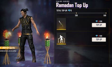 Free Fire Max Ramadan Event Rewards For Today April Get Free