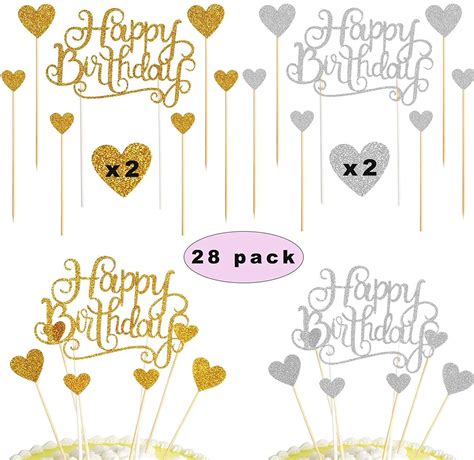 Buy Sunshine Smile Glitter Birthday Cake Topper Birthday Cake Topper