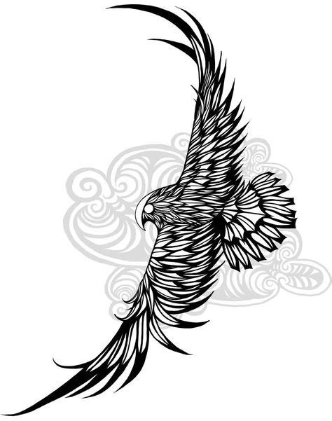 A Falcon Design I Created For My Latest Tattoo Still Working On The