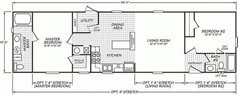 Amazing 14x70 Mobile Home Floor Plan - New Home Plans Design