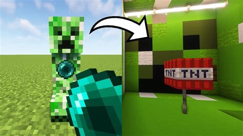 Qu Hay Dentro De Un Creeper En Minecraft Youtube