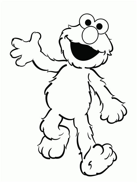 Elmo Coloring Pages Printable Free - Coloring Home