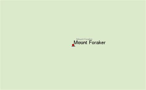 Mount Foraker Mountain Information