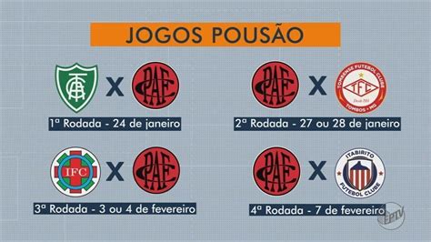 Mineiro Veja Os Jogos Do Pouso Alegre Na Primeira Fase Do