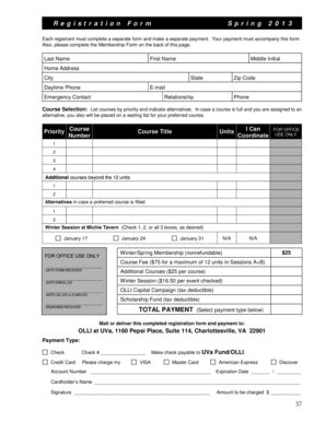 Fillable Online Pages Shanti Virginia Registration Membership Form