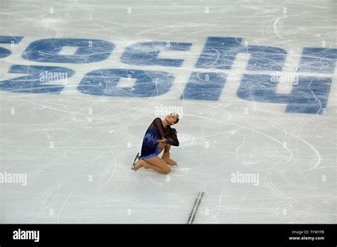 15 Year Old Yulia Lipnitskaya Of Russia Performs During The Figure Skating Team Ladies Short