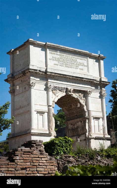 Triumphal Arches Of Rome Hi Res Stock Photography And Images Alamy