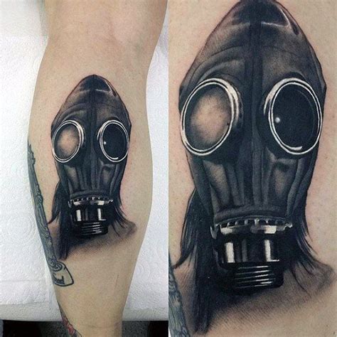 Gas Mask Tattoo Designs For Men Breath Of Fresh Ideas Gas Mask