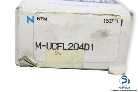 Ntn M Ucfl D Oval Flange Ball Bearing Unit Platinum International