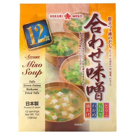 Instant Miso Soup Awase | Hikari Miso | #1 in Japan