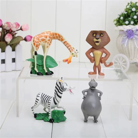 Movie Madagascar collection figures toys madagascar toys for kids gift ...