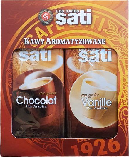 Sati Cafe Zestaw X G Kawa Waniliowa I Czekoladowa Morele Net