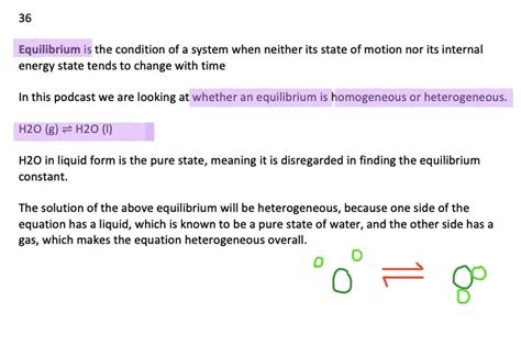 Solved Does The Following Equation Represent A Homogeneous Equilibrium