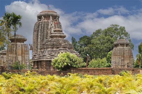 Exterior Del Templo De Chitrakarini En Bhubaneswar Odisha India Foto De