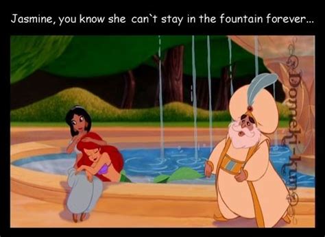 Disney Swingers Jasmine And Ariel Disney Crossover Disney Gay Disney