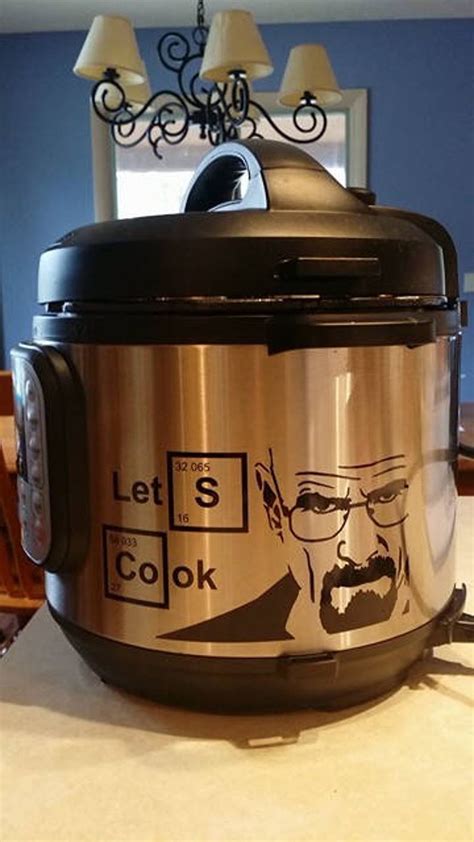 Lets Cook Instant Pot Decal Breaking Bad Etsy