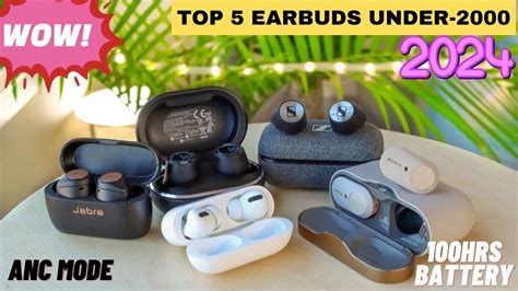 Top 5 Best Earbuds Under 2000 2024 Newly Launch Earbuds 2024 Best