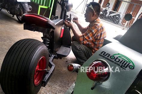 Menengok Bengkel Custom Kendaraan Listrik Di Yogyakarta Republika