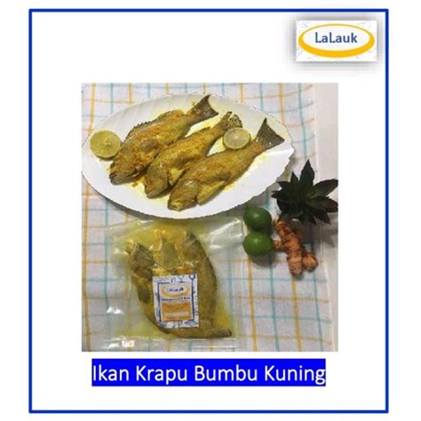 Jual Ikan Kerapu Bumbu Kuning Indonesia Shopee Indonesia