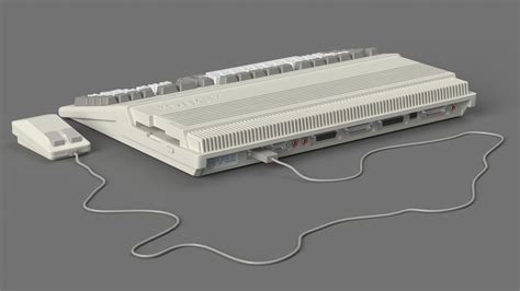 Home Computer Commodore Amiga 500 Keyboard 3D Model $39 - .3ds .blend ...